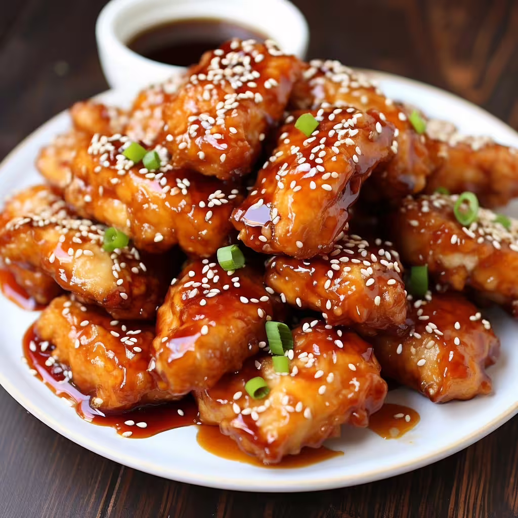 Baked Teriyaki Chicken Nuggets