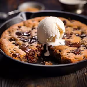 Chocolate Chip Skillet Cookie