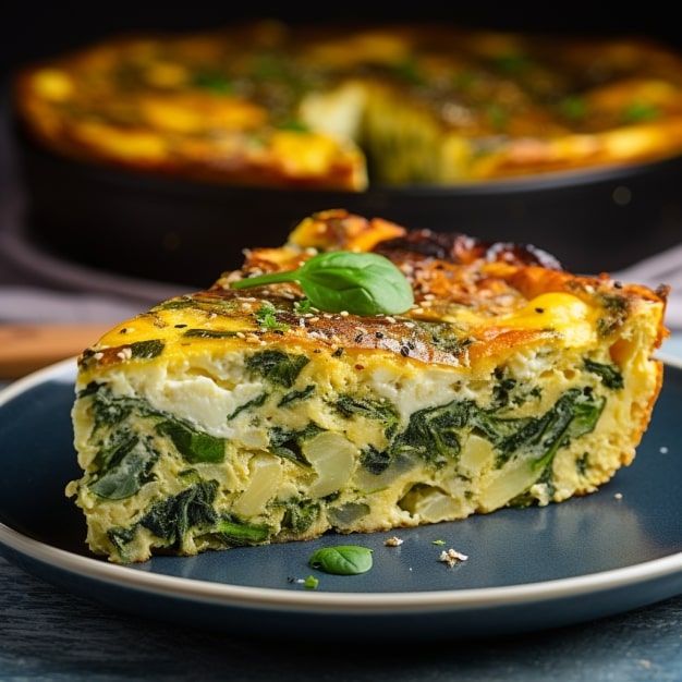 Spinach and Feta Frittata