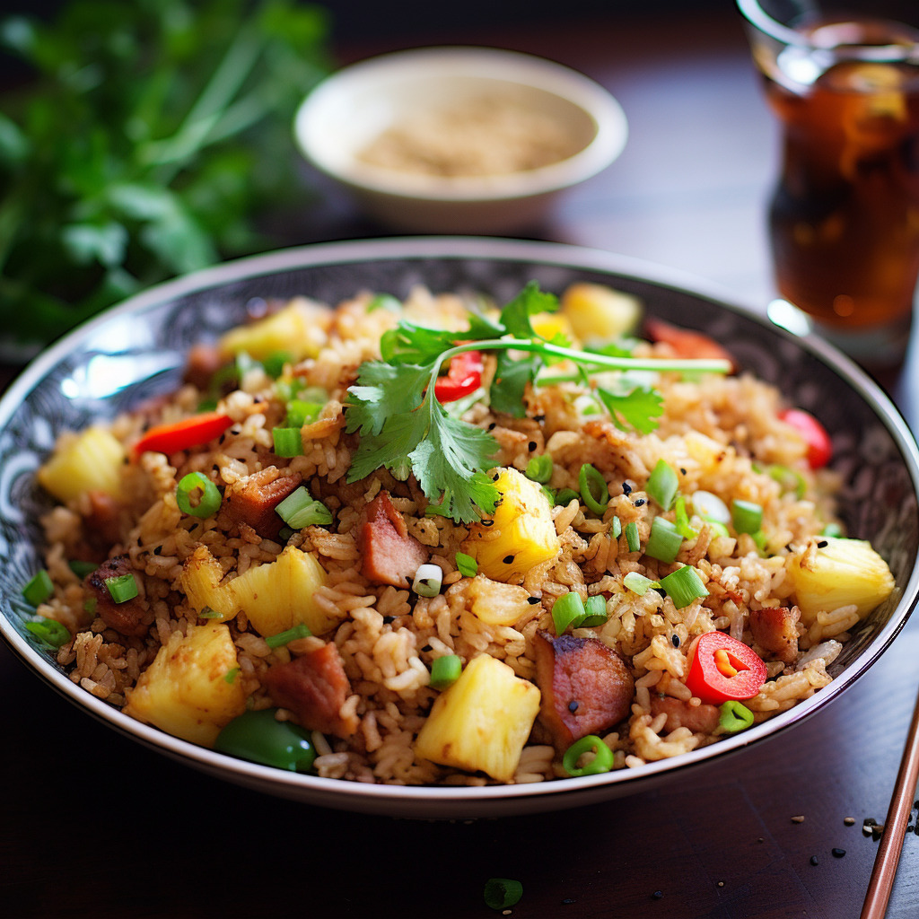 Hawaiian Pork Fried Rice