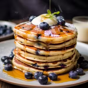 Easy Blueberry Pancakes