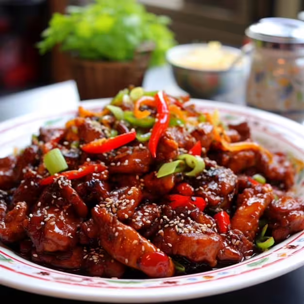 Sweet and Spicy Pork