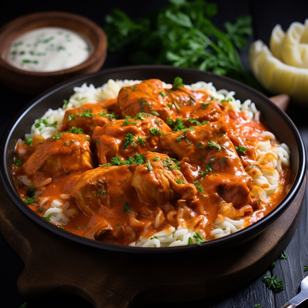 Easy Chicken Paprikash