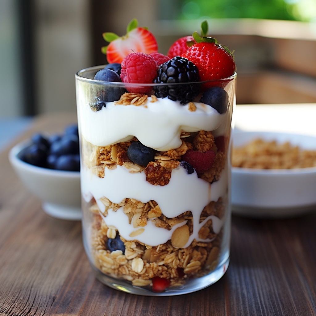 Berry and Yogurt Parfait - Coolinarco.com