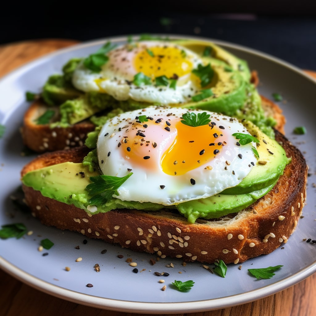 Avocado and Egg Toast