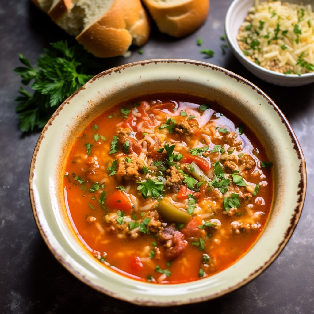 Stuffed Pepper Soup - Coolinarco.com