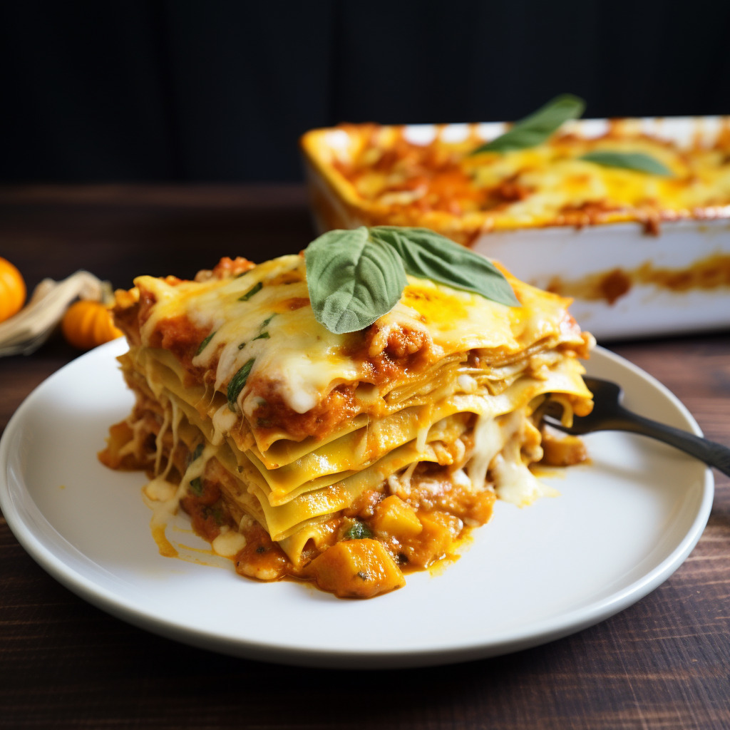 Pumpkin Lasagna