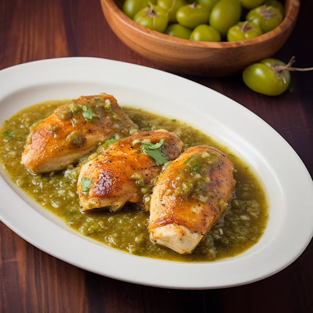 Tomatillo Chicken