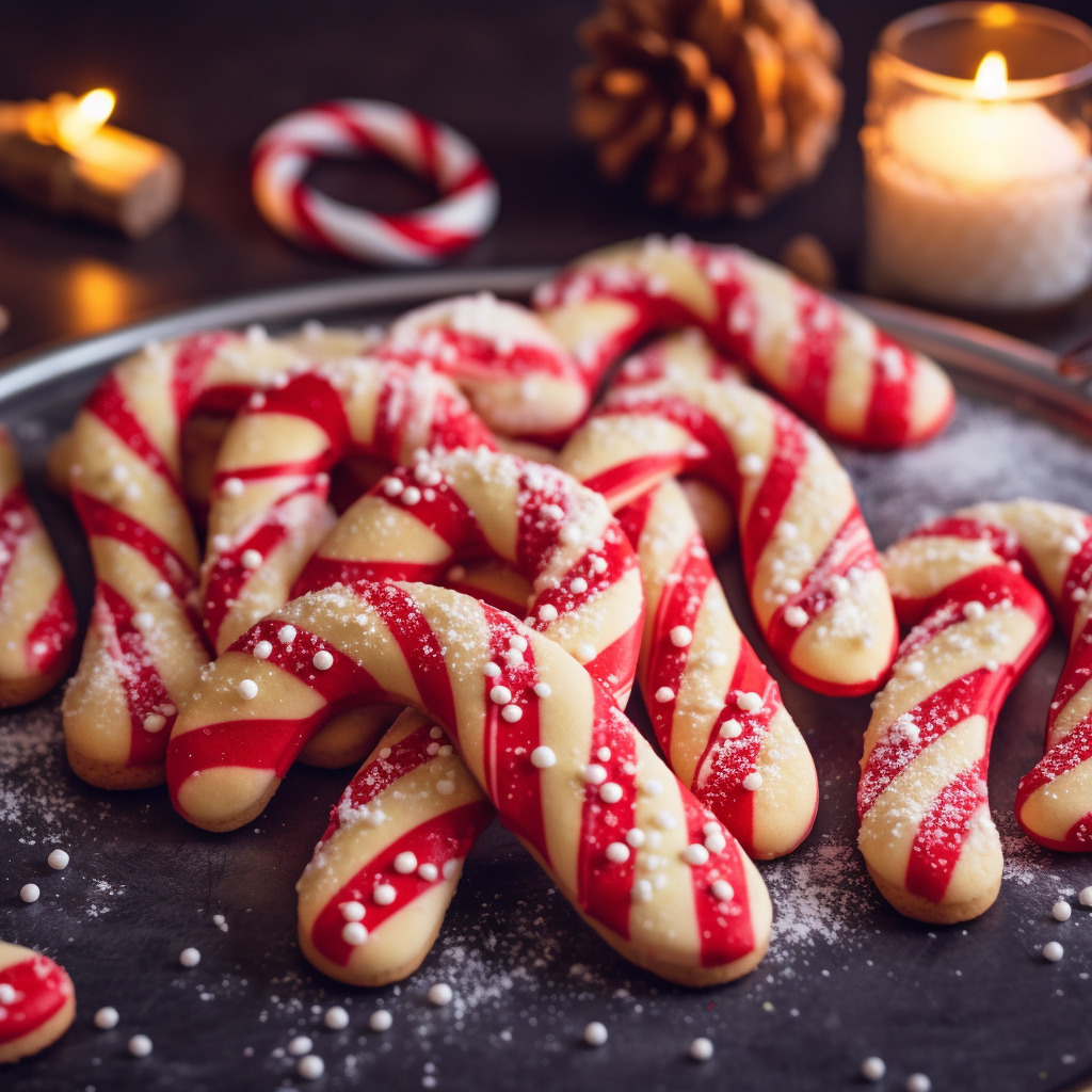 Candy Cane Cookies