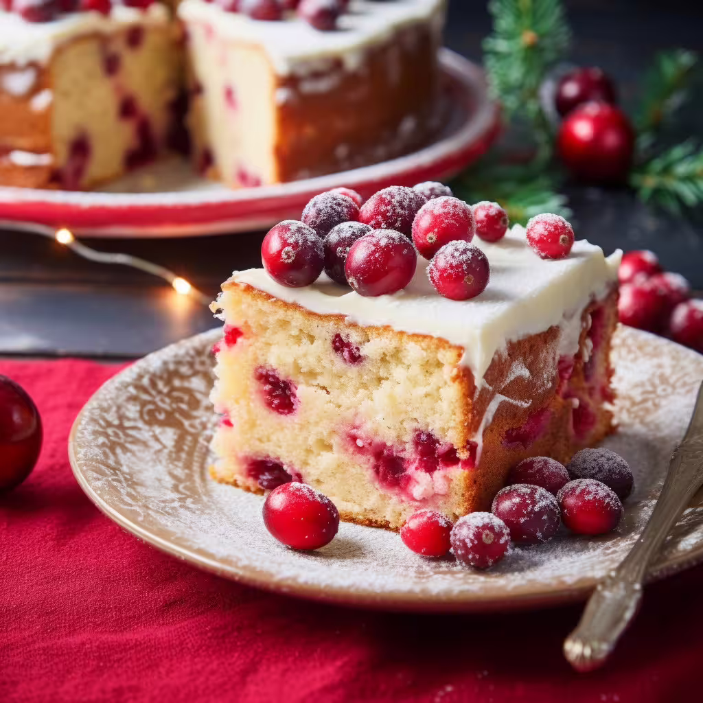 Christmas Cranberry Cake