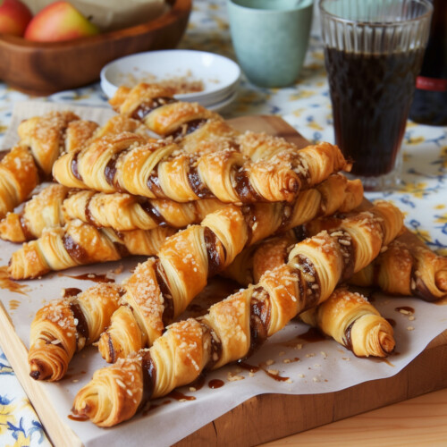 Apple Butter Cheese Twists