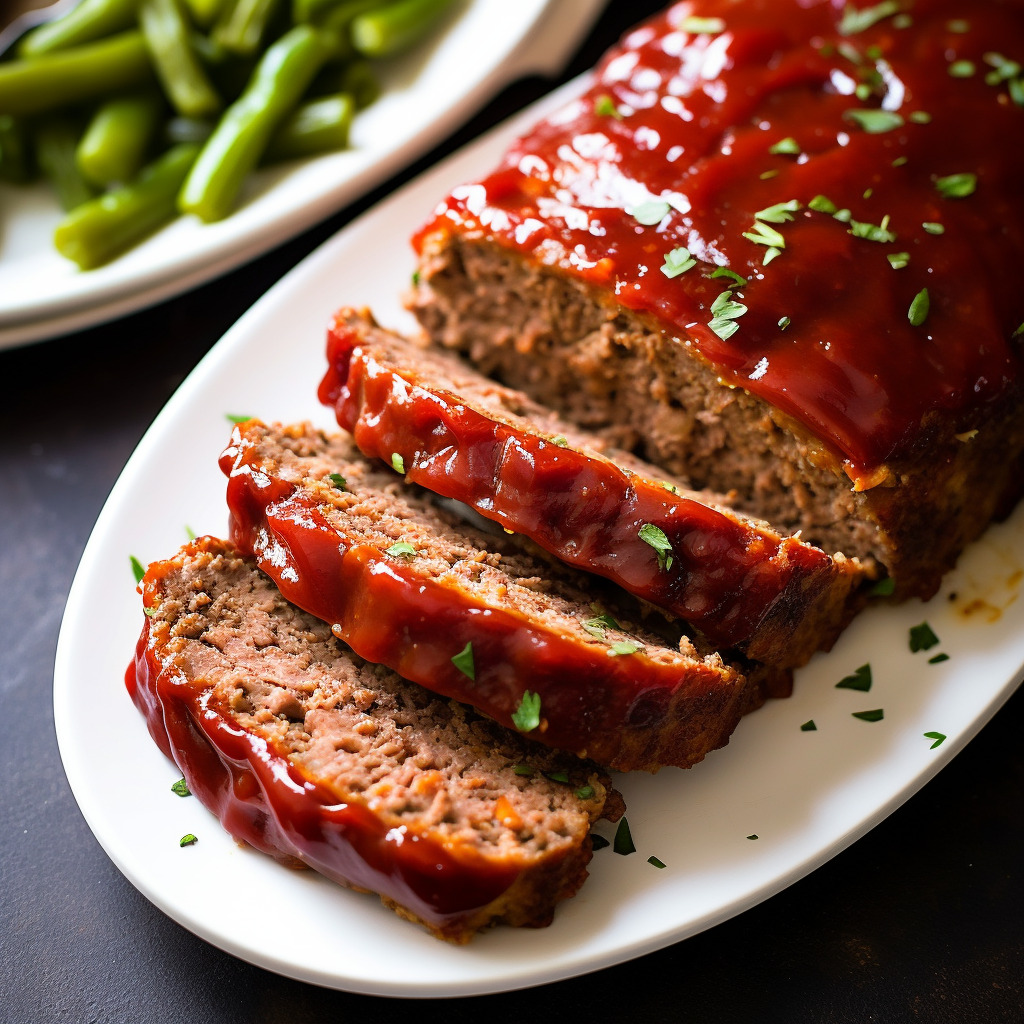 Easy Meatloaf With Glaze