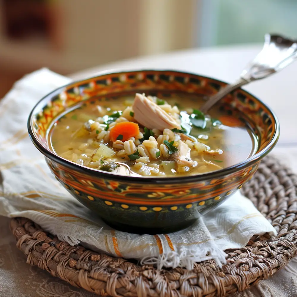 Chicken and Barley Soup