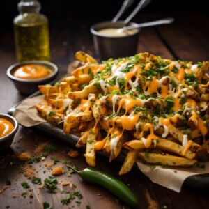 Jalapeno Fries with Cheddar