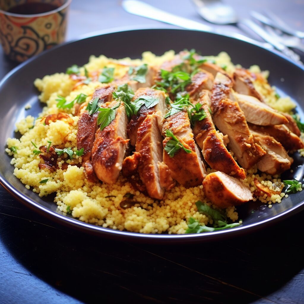Spicy Chicken Cous Cous