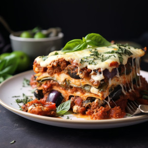 Low Carb Mediterranean Lasagna