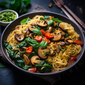 Vegan Thai Curry Noodles