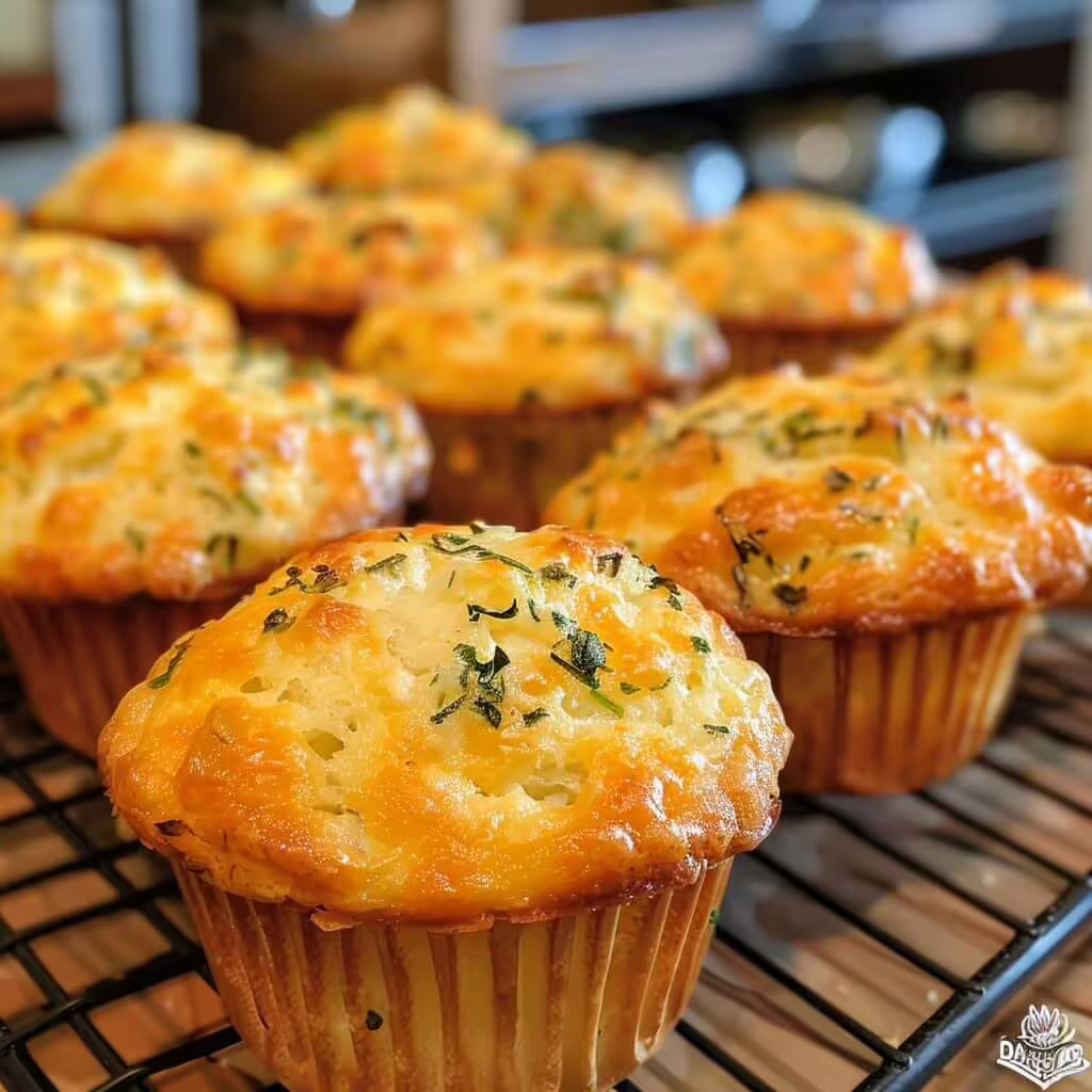 cheese and herb muffins