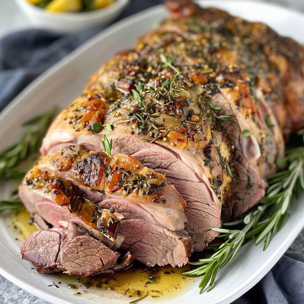 Easy Roast Leg of Lamb