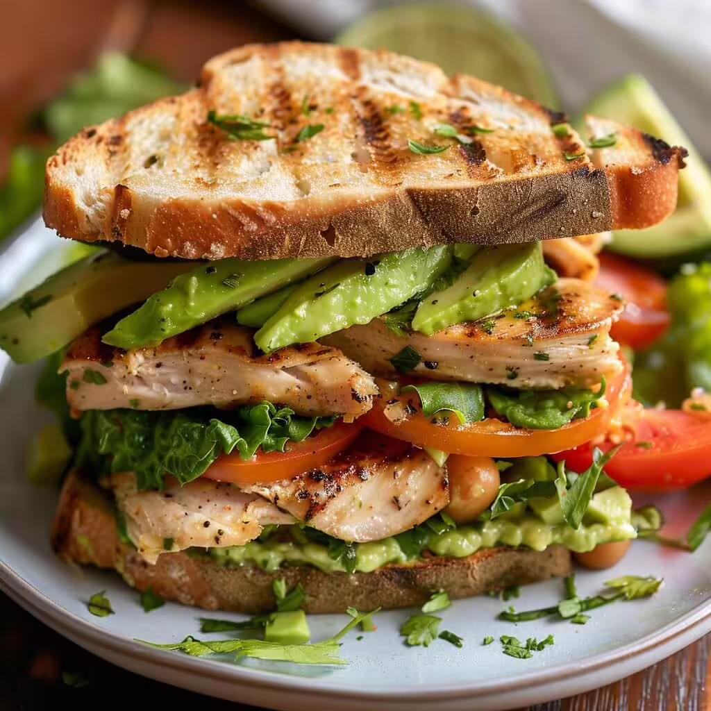 Chicken and Avocado Sandwich