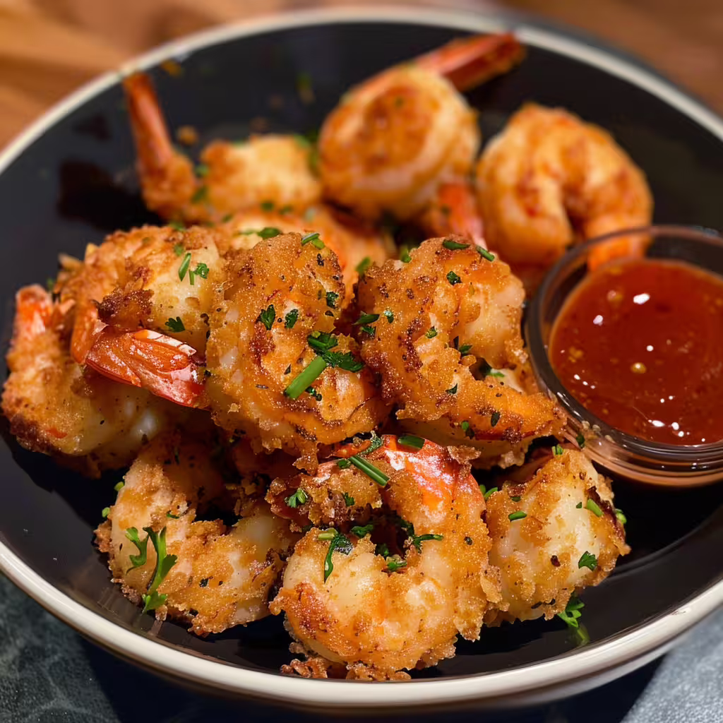 Keto Fried Shrimp