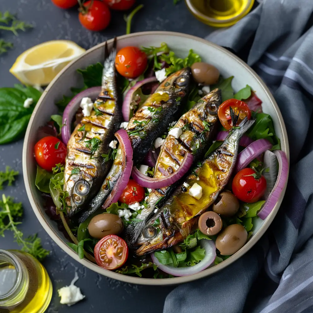 Mediterranean Grilled Sardine