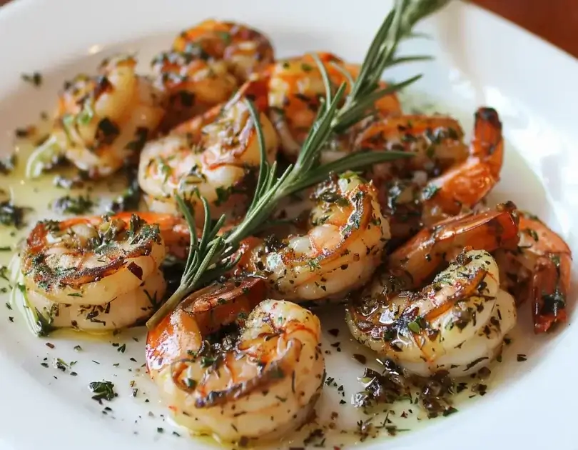 Herb-marinated Grilled Shrimp