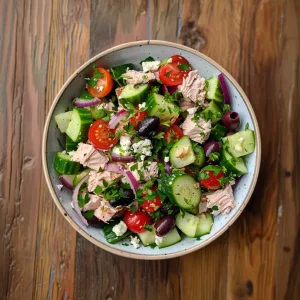 Greek-style Tuna Salad