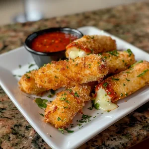 Fried Mozzarella Sticks