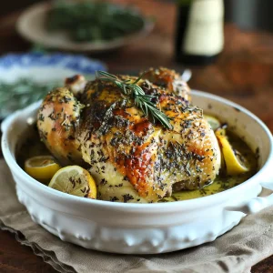 Lemon Herb Roast Chicken