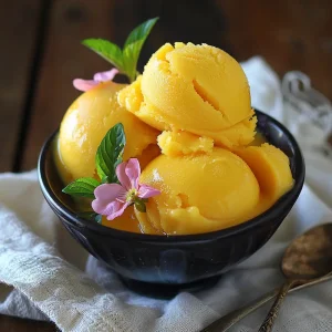 Mango Sorbet