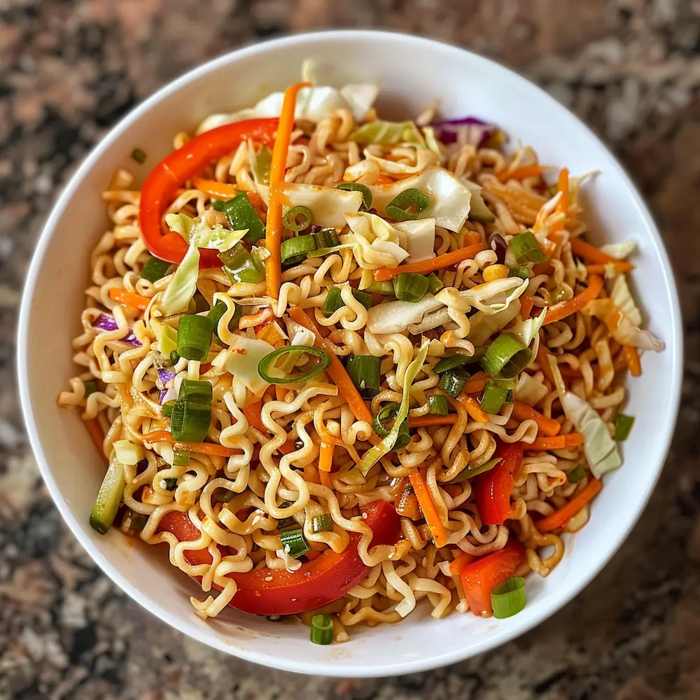 Vegetarian Ramen Noodle Salad