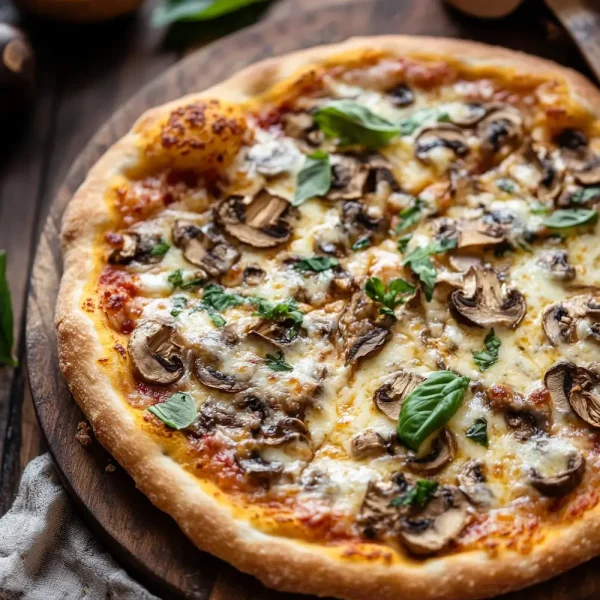 Italian Mushroom Pizza