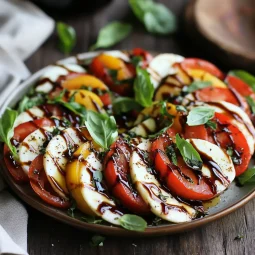 Caprese Salad with Balsamic Glaze