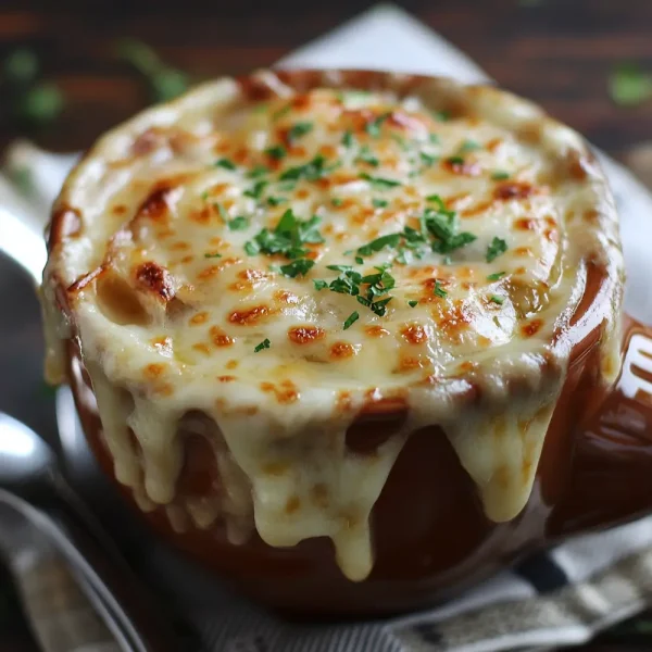 Cheesy French Onion Soup