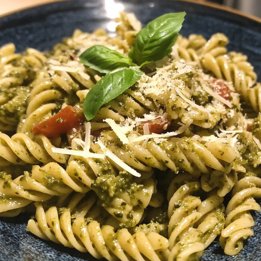 Cheesy Pesto Lovers Pasta