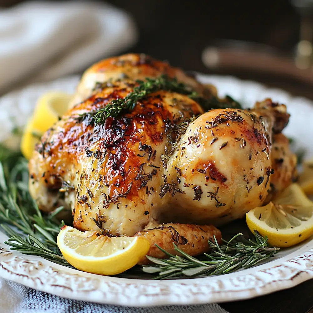 Lemon Herb Roasted Chicken