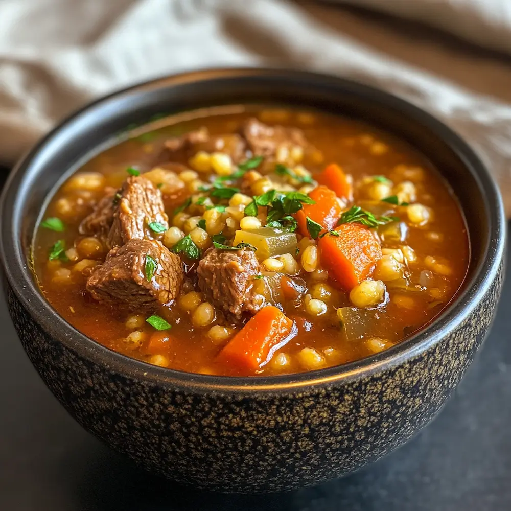 Beef and Barley Stew