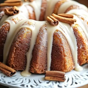 Cinnamon Roll Bundt Cake