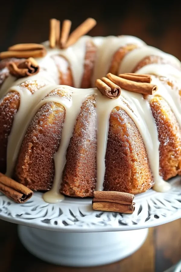 Cinnamon Roll Bundt Cake