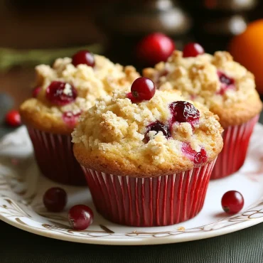 Cranberry-Orange Muffins