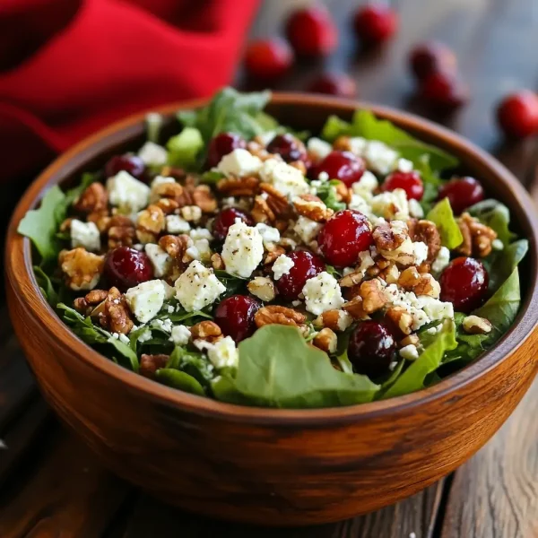 Cranberry Walnut Salad