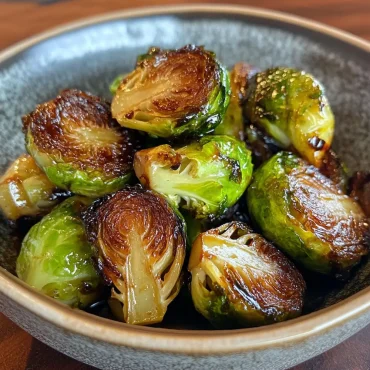 Maple-Glazed Brussels Sprouts