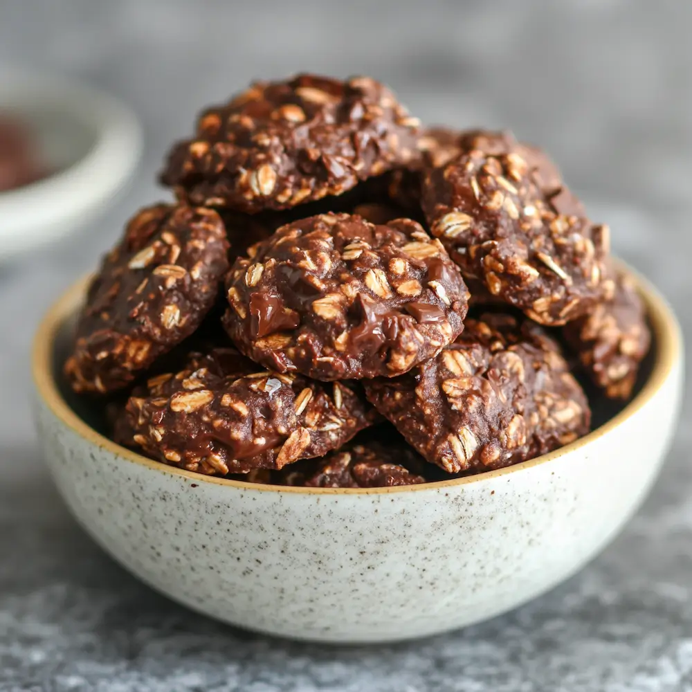 No-Bake Chocolate Oatmeal Cookies