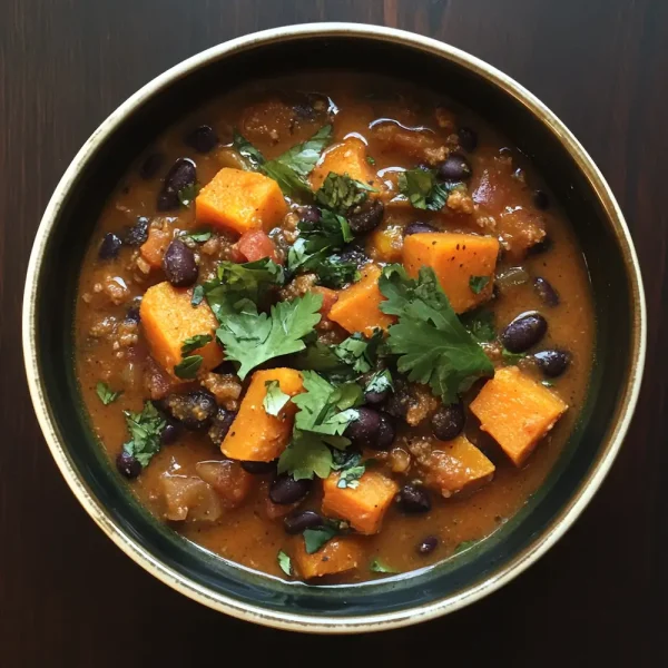 Sweet Potato & Black Bean Chili