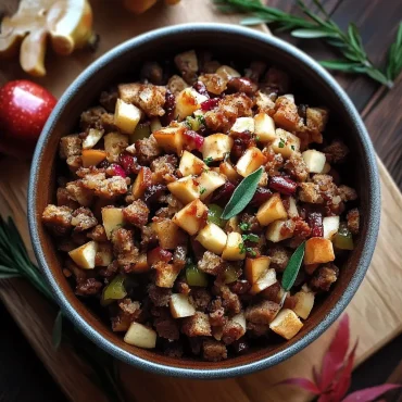 Sausage and Apple Stuffing