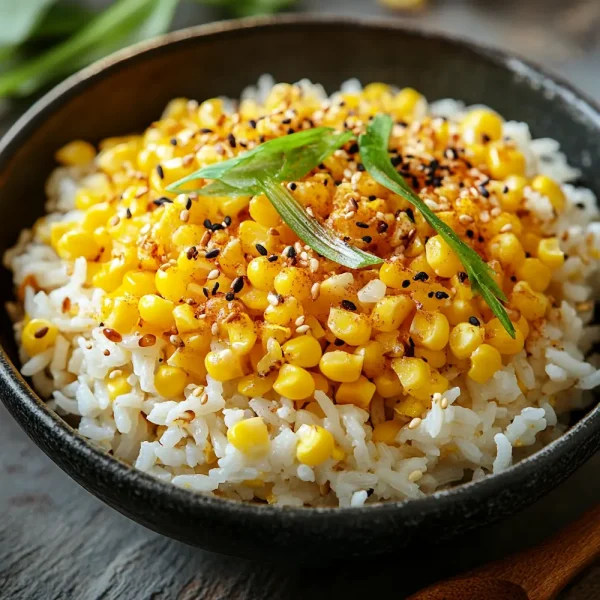 Corn Rice with Butter