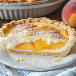 Peach Cheese Pie