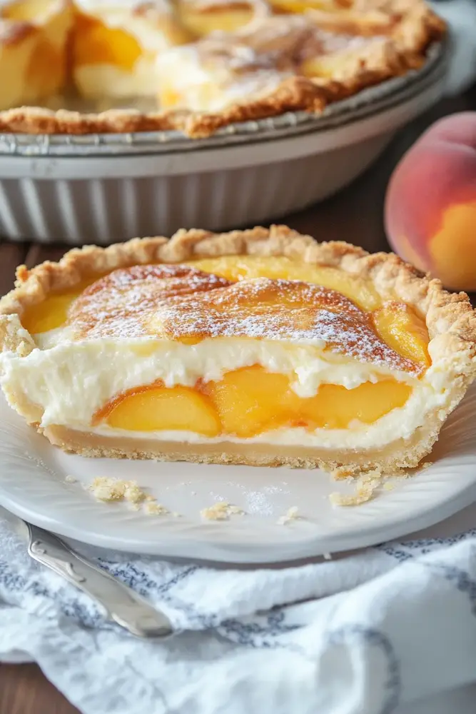 Peach Cheese Pie