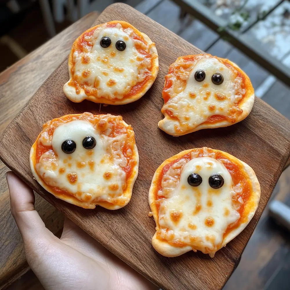 Ghost Mini Pizza